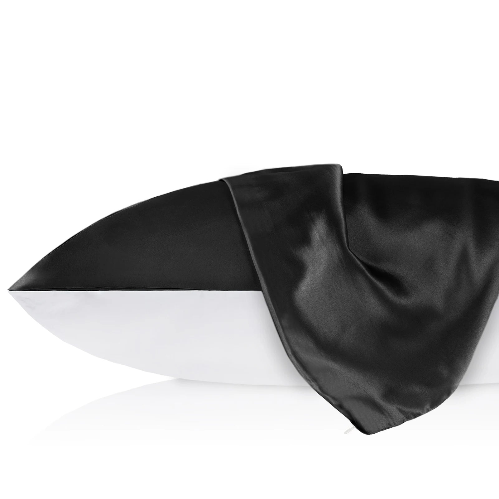 Taie d’Oreiller en Soie avec Base Coton 40x60 cm