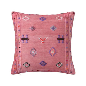 Housse de Coussin Bohème Oriental Velours – Style Marocain et Turc Décoratif