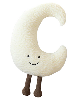 Coussin Étoile Peluche 40 cm – Oreiller Décoratif Doux pour Canapé et Chambre