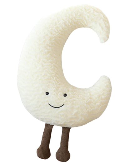 Coussin Étoile Peluche 40 cm – Oreiller Décoratif Doux pour Canapé et Chambre