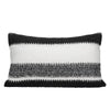 Housse de Coussin Lombaire Jacquard Brodée 30x50 cm